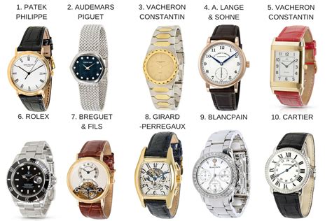 luxury watch brands list rolex